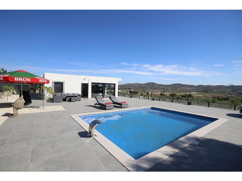 Modern, Quality Build Detached Villa With Stunning Views- Aspe