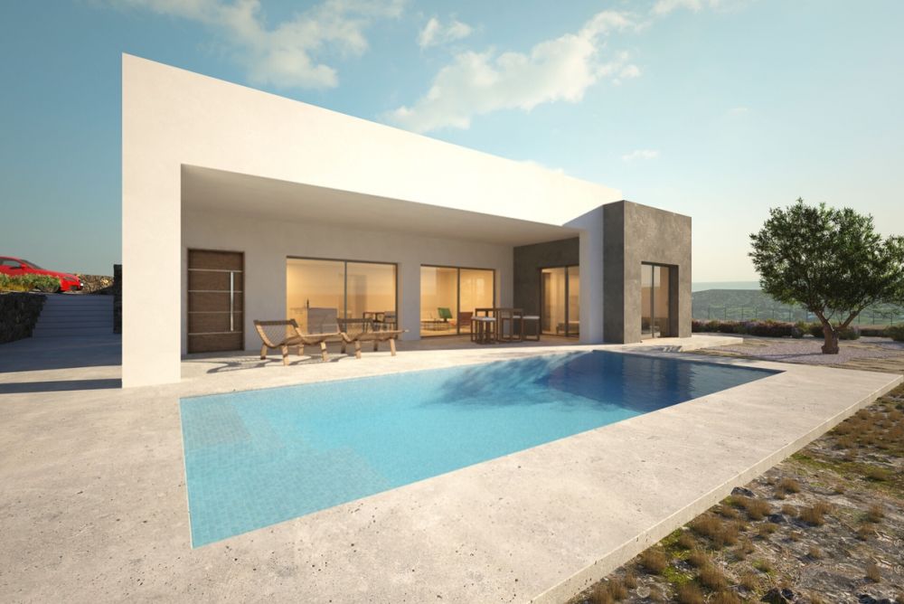 NEW MODERN CONSTRUCTION WITH POOL – READY IN 7 MONTHS!